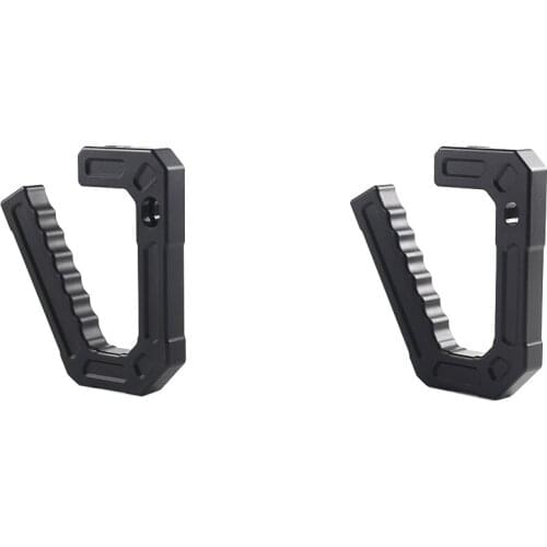 Aluminum Front Handle Grab Bar Grab Bar for Jeep JK Wrangler 07-18 Sport Sahara Rubicon a Pair