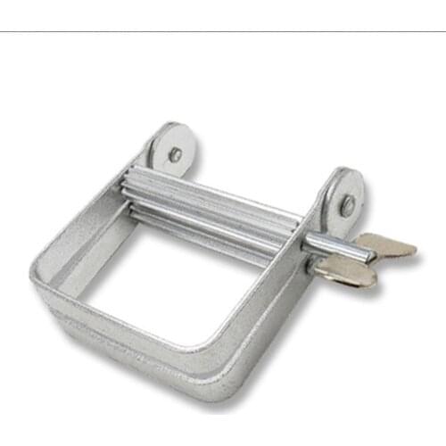 Aluminum Toothpaste Dispenser Toothbrush Holder Scaffold Toothpaste Squeezer Rolling Tube Squeezer Bathroom Accessories Set