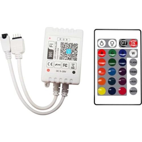 DC5V 12V 24V RGB Led Wifi Controller WiFi LED controller For 5050 2835 led strip Magic Home