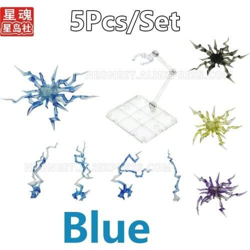 Blue Lightning Special Effects Model Demon Slayer Action Figure Agatsuma Zenitsu DIY Scene Decoration Special Effects Toys