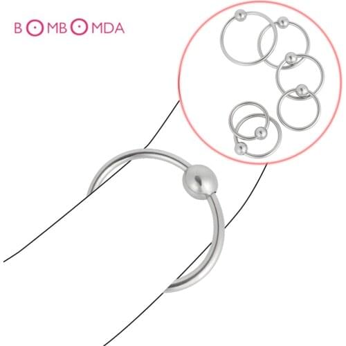 Penis Ring Cock Rings Head Glan Stimulating Adult Products Male Sex Toys Metal Ring Sex Toys For Men Delay Ejaculation Dick Ring