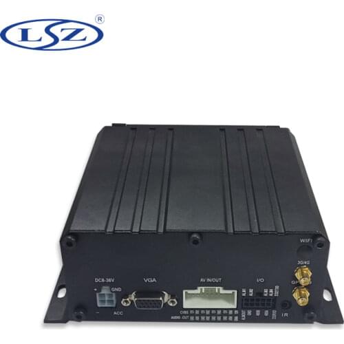 LSZ 1080P AHD GPS SD Card 4CH 4G School Bus/taxi/truck MDVR Mobile DVR