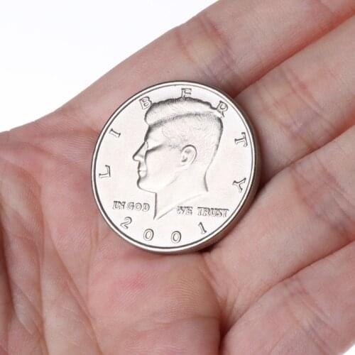 Magnetic Flipper Coin Butterfly Coin&Money Magic Trick Coin Magic Props Kids Magic Toy