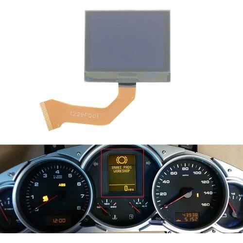 Instrument Cluster Monochrome LCD Display Screen for VW Touareg V6 Porsche Cayenne Cayenne S Dashboard Pixel Repair