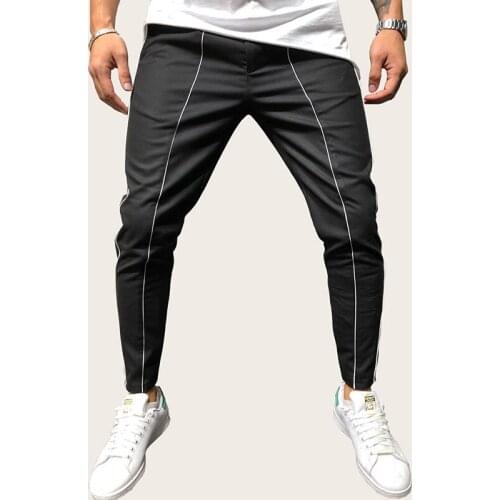 2019 Men Sweatpants Male Sportswear Spring Autumn Casual Trousers Straight Pants Hip Hop High Street Joggers Sweatpants