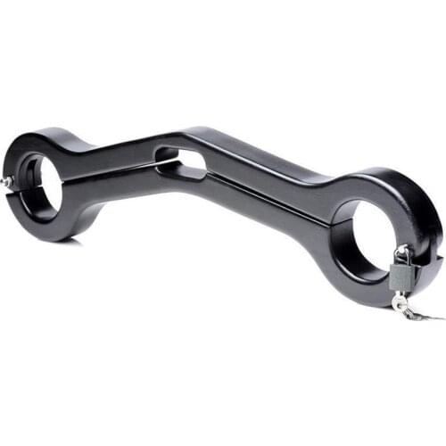 NEWEST HUMBLER Wooden Ball with Handcuffs Stretchers Scrotum Lock Balls Bondage Ball Stretching Femdom Slave Bondage Toys