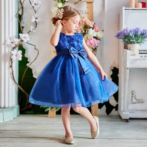 Baby Kids Dresses Girls Clothes Party Princess Vestidos 8 10 12 Years birthday Dress Tutu Teenage Girl Children Graduation Gown