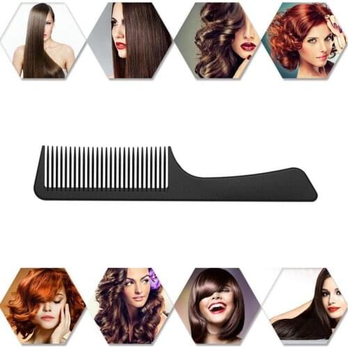 Professional Haircut Flat Head Comb Hair Comb ABS Weaving Anti-Static Hair Comb for Salon Combs