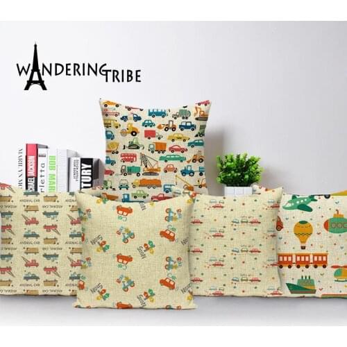 Multicolour Decorative Sofa Cushions Cover Car Pillowcase On The Pillows Custom High Quality Living Room Cushion