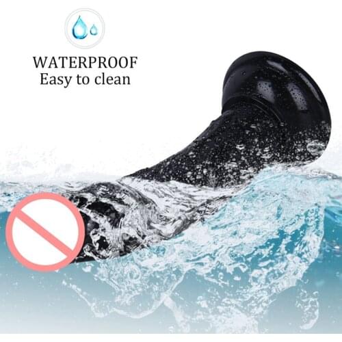 Realistic Vein Flesh Dildo Prostate Massage Suction Cup G-Spot Stimulation Anal Butt Plug For Women Sex Toys