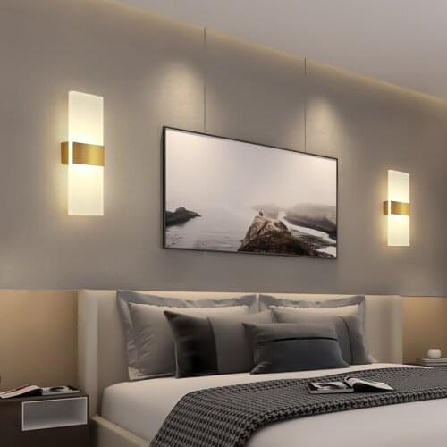 Nordic led stone luminaire wall lights industrial decor home deco bedroom beside lamp