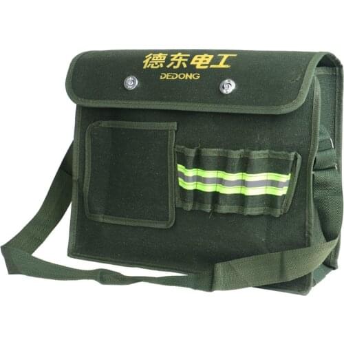 Shoulder Canvas Tool Bag Multifunction Repair Electrician Carpenter Wera Tool Bag Storage Gereedschap Tools Packaging DI50GJB