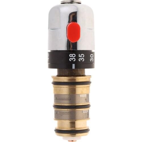 Thermostatic Mixing Shower System Water Va-lve Temperature Control Thermostatic Mixer Pipe Shower Thermostat Control