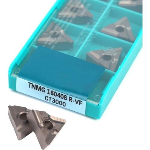 TNMG160404R TNMG160408L VF TNMG160404L TNMG160408R VF CT3000 carbide inserts CNC external turning tool lathe tool