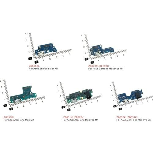 USB Charger Dock Connector Flex Cable Charging Board For Asus Zenfone Max M1 M2 Pro Plus ZB555KL ZB570TL ZB601KL ZB630KL ZB633KL