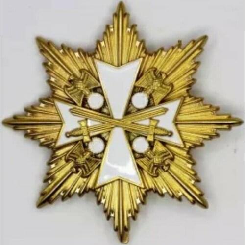 WW2 Grand Cross Medal Order of the German Eagle in Gold with Star Badge Replica