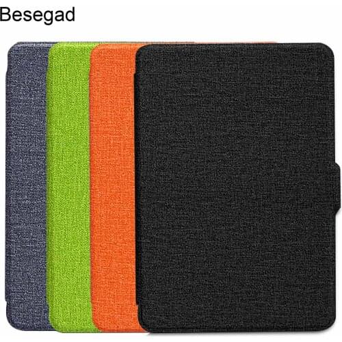 Besegad E-Book Reader Protective Case Cover Shell Protector with Auto Sleep Wake for Amazon Kindle Paperwhite 1 2 3 Accessories