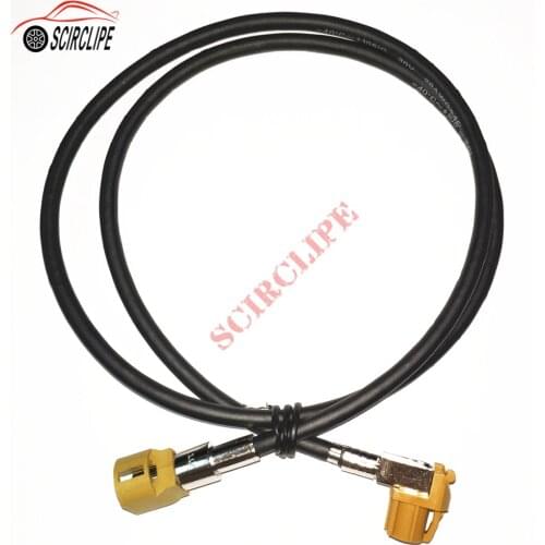 10pcs 70cm Curry Color Car LVDS Video Line Cable
