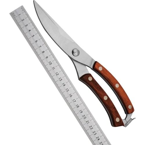 255mm(9.8'') Stainless Steel Poultry Kitchen Chicken Bone Scissor Cook Tool Shear Cut Duck Fish