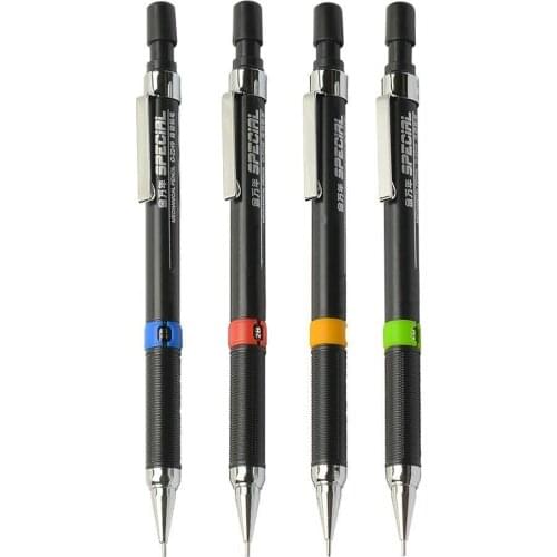 1 Pieces Fine Automatic Pen 0.5/0.7mm Student Mechanical Style Supplies Kids Drawing Pencil School Sketch Automatic Station F5N1