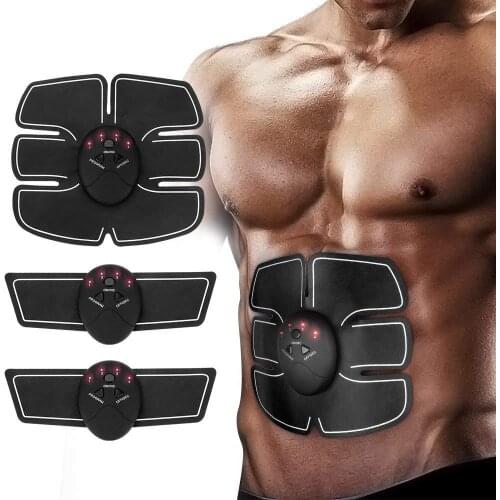 EMS Wireless Muscle Stimulator Trainer Smart Workout Abdominal Training Electric Slimming Stickers Body Slimming Massager