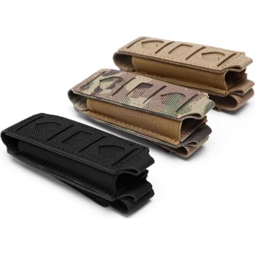 9MM Molle Single Magazine Pouch Tactical 45APC Mag Holster Waist Belt Tool Bag Flashlight Holder Military Airsoft Ammo Pouches