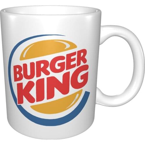 Burger King Black Baseball Baseball Mug Coffee Cup Coffee Mug Double Jacketed Cup Yerba Mate Cup