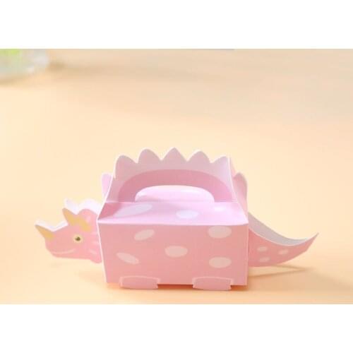 Baby Shower Party Supplies Dinosaur Party Candy Box Chocolate Packaging Box Bithday Party decoration