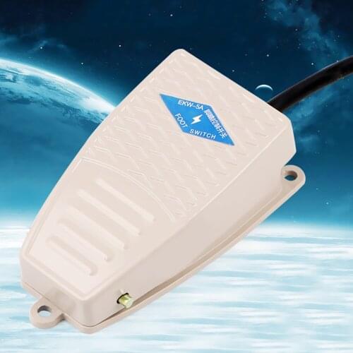 EKW-5A-B AC 380V DC 220V SPDT Momentary Control Foot Pedal Switch Free Your Hands High Quality And Practical
