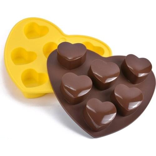 Hearts Shaped Fondant Mold,Candy Resin Molds, Silicone DIY Soap Mold,Silicone Cake Mould,Fondant Cake Decorating Tools