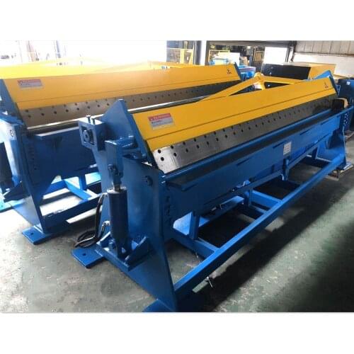 Hydraulic sheet metal press bending Machine, bending Machine, press Bender 2 MM plate forming aluminum and iron