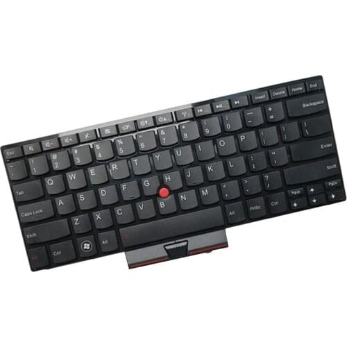 Laptop Keyboard Fit for IBM Thinkpad Edge E320 E325 E420S 04W0800 US Layout Repalcement With Frame Easy to Install