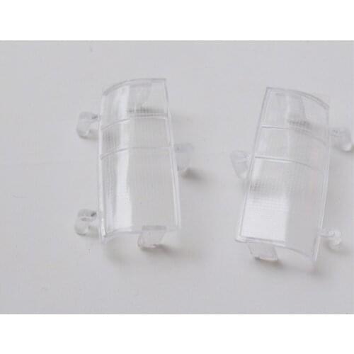 RC Toy Model Kits for 1/10 Simulation Climbing RC Car Durable LC80 Rear View Mirror Lamp Glass Interior Decoration