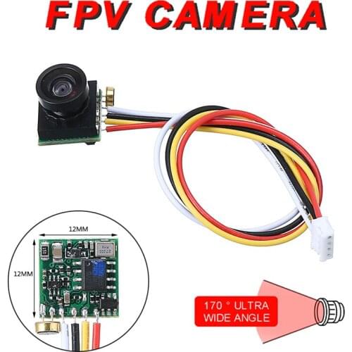 New Arrival 600TVL 170 Degree 1.8mm Lens Micro Ultra Wide Angle Color Video FPV Mini Camera For Aircraft Model Accessories