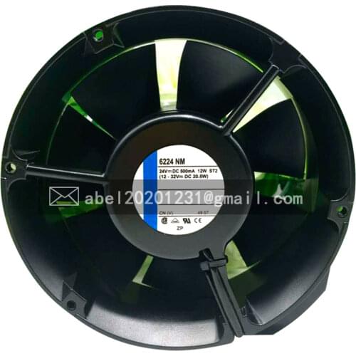 BRAND NEW ORIGINAL GERMANY TYP 6224NM 24V INVERTER COOLING FAN 17251 17CM