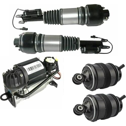 5pcs Front Air Struts+Rear Air Springs Bag For Mercedes CLS E-Class W219 W211 2113200725,2113200825,2113205513, 2203200104