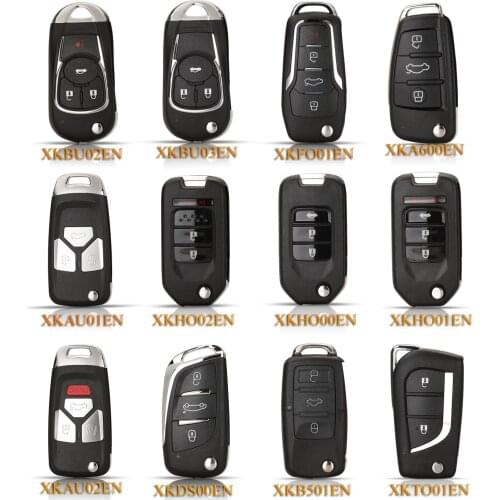 Kutery Wire Remote Key Work For VVDI2/VVDI Key Tool/MIni Key Tool/Key Tool Max XKBU02EN , XKBU03EN,XKFO01EN,XKA600EN,XKAU01EN