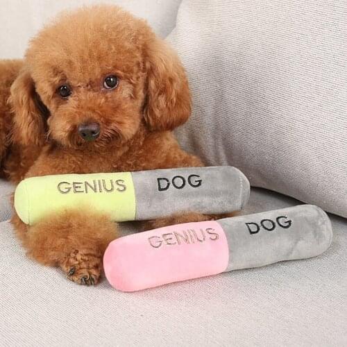 Dog Larger Bite Toy Plush Interactive Bite Proof Pet Squeaky Stick Toy Puppy Chew Toy For Dog Training Toys Dog Big Toy