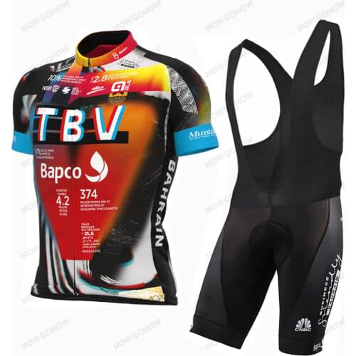 La Vuelta Cycling Jersey Victorious 2021 Team Summer Red Men Bike Clothing Short Sleeve Wear 20D GEL Pad