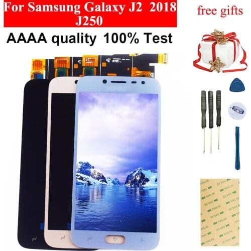 LCD For Samsung Galaxy J2 Pro 2018 LCD Display J250 J250F J250H J250M LCD Screen Touch Screen Digitizer Sensor Glass Assembly