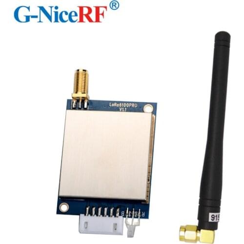 2PCS-Lora6100pro 1W 433MHz TTL/RS232/RS485 MESH And AES Encryption 8km Network Smart Repeater Node Wireless RF Module