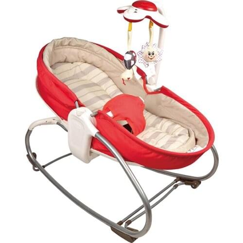 3-in-1 rocking chair for babies to sleep peacefully, baby and child rocking recliner multifunctional lazy rocking bed