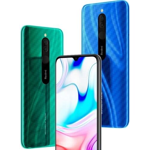 5Pcs 3D Carbon Fiber Screen Protector For Xiaomi Mi 10 Lite Poco M3 X3 Redmi Note 7 8T 9S Pro Back Cover Protective Guard Film
