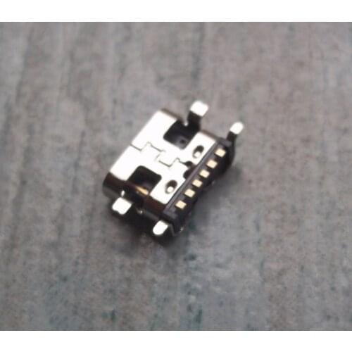 50pcs/lot Micro Usb Jack 3.1 Type C 6Pin Connector For Mobile Phone replacement