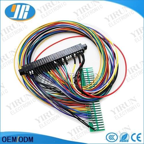 56 pin Jamma Extender harness connect 60 in 1 game board JAMMA Cabinet Wire 50cm / Wiring Harness Loom Arcade PCB