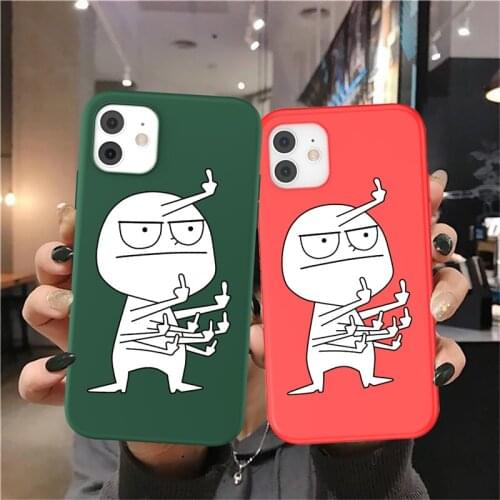 Case For iPhone 11 12 Pro Max Despise Pattern Soft TPU Back Phone Cover For iPhone 11Pro X XR XS Xs Max 6 6s 7 8 Plus 5 5s Shell