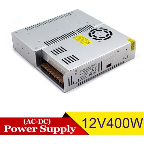 DC Power Supply 12V 13.8V 18V 24V 30V 28V 36V 42V 48V 60V 400W Transformers 220V 110V AC-DC SMPS For CCTV Light CNC Router Motor