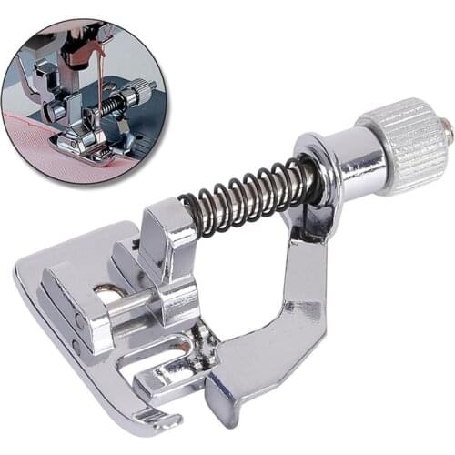 HOT SALE! Domestic Sewing Machine Presser Foot Blind Stitch Rolled Hem Tool Accessory