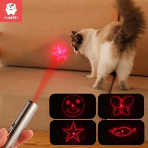 KINPETS Laser Pointer Funny Cat Stick Cat Toy Self-hey Cat Relieve Boredom Laser Light Infrared Funny Cat Pen Kitten Supplies