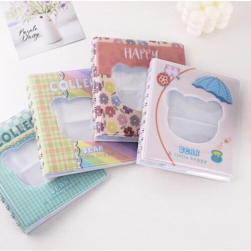 68 Pockets small photo album Home Picture Case Storage Portable Name Card Book Photo Album Card Photocard Name Card ID Holder